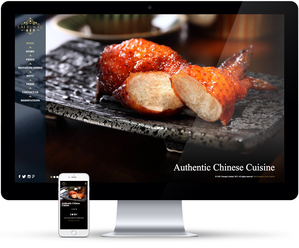 FEE Creative - Lai Bun Fu Website Design